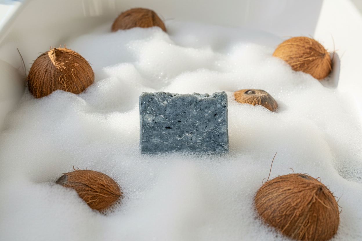 Coconut Charcoal Soap
